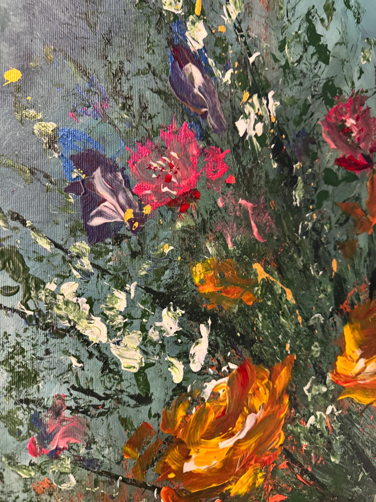 29 de Primăveri - Tablu abstract floral