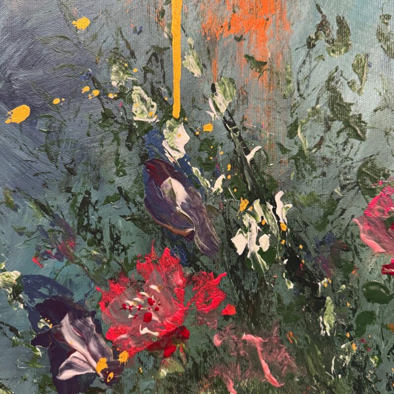 29 de Primăveri - Tablu abstract floral